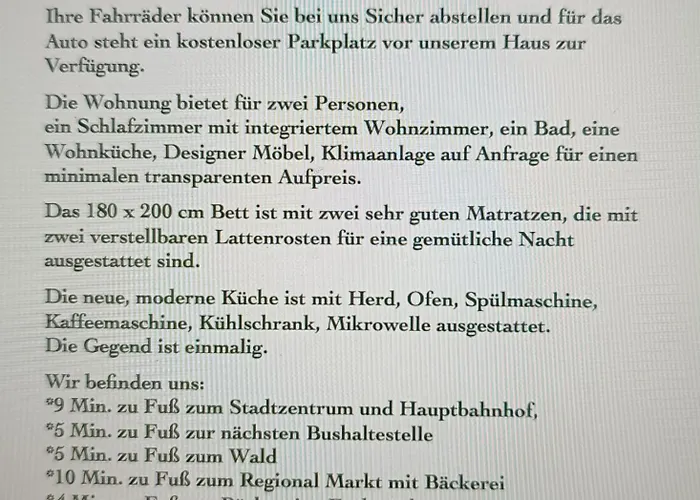 Forest & Wein Lejlighed *